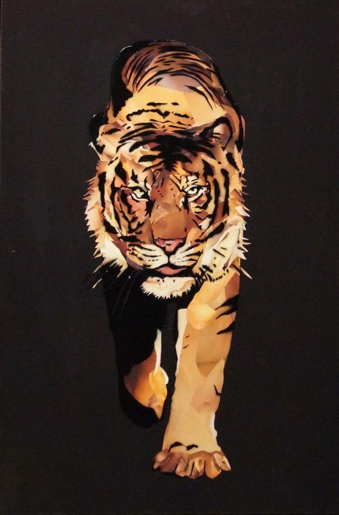 Tiger Collage by Chris Swain
